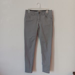 Democracy Womens Ab Solution Jeans Size 4 Stretch Gray Comfort Skinny Pant